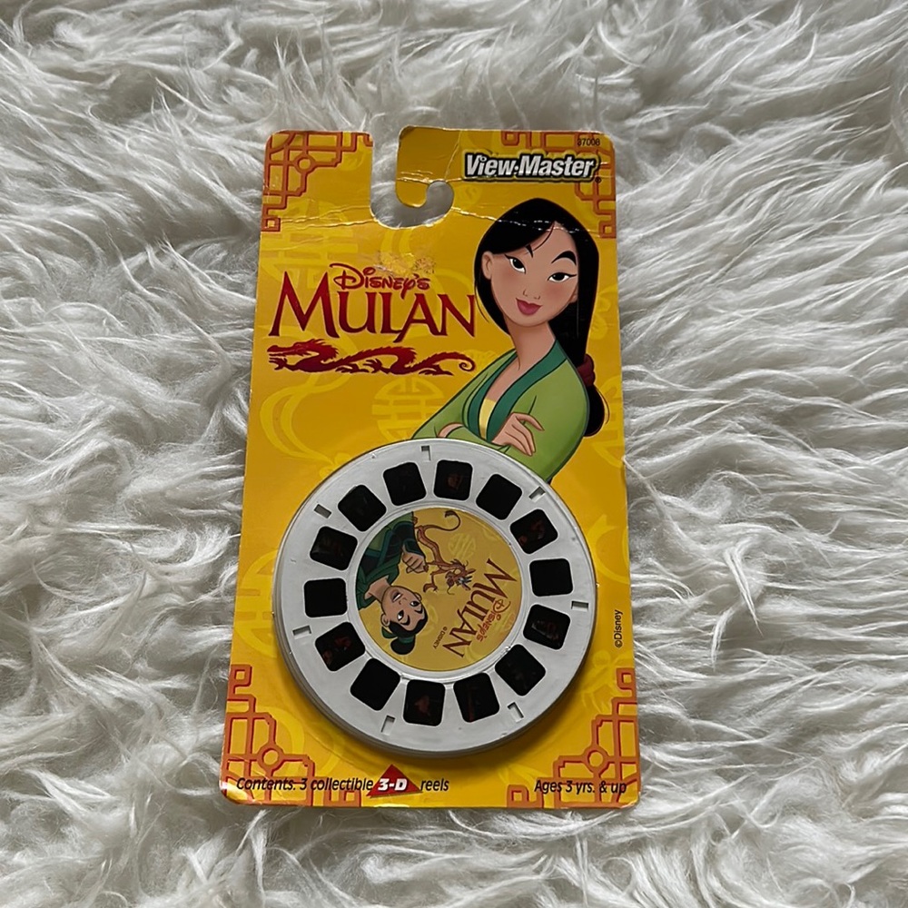 NIP Vintage 1998 Disney’s Mulan View Master 3 Collectible 3-D Reels